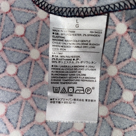 Banana Republic Dress Size L Large sheath dress sleeveless preowned - Picture 5 of 6